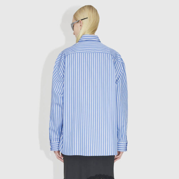 Maxine Oversized Shirt - Blue