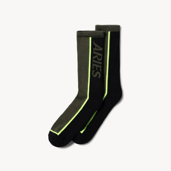 ARIES-ARISE-Credit-Card-Socks-Olive-2