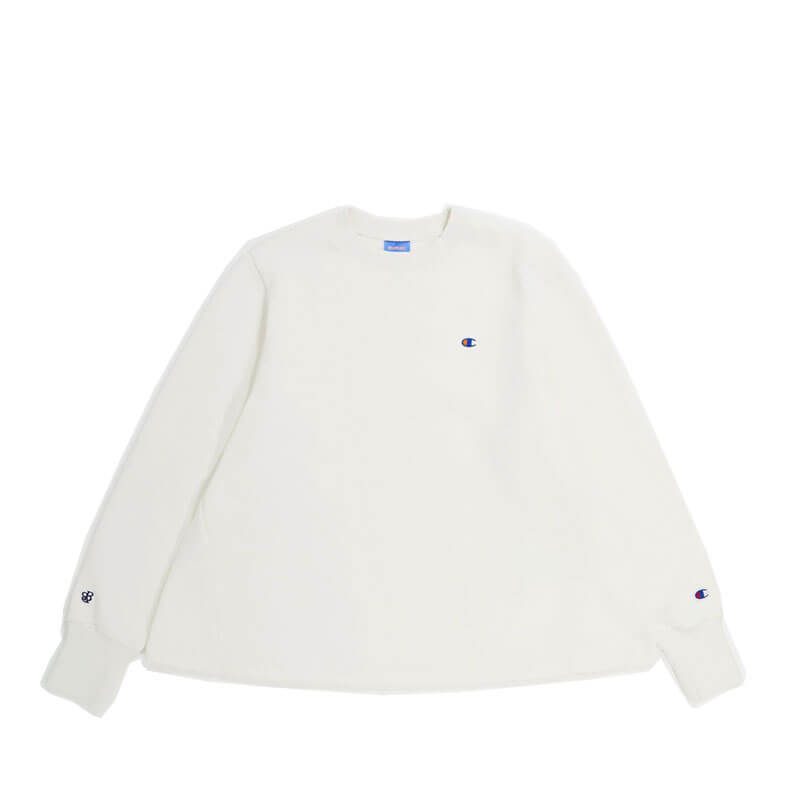 THEROOM | BEAMS BOY for CHAMPION Fleece Sweat - White