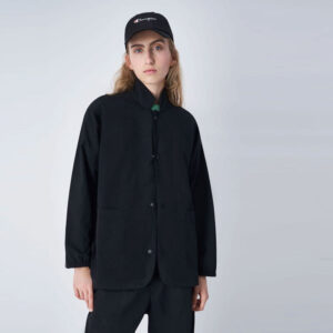 BEAMS BOY for CHAMPION Nylon Blazer - Black