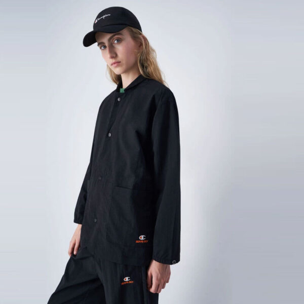 BEAMS BOY for CHAMPION Nylon Blazer - Black