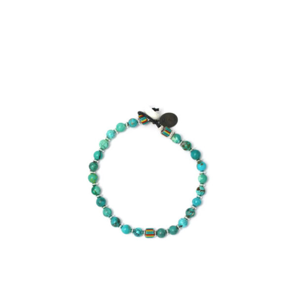 MIKIA 5mm Stone Bracelet - Turquoise