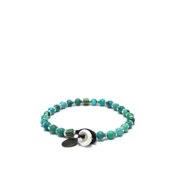 MIKIA 5mm stone bracelet tuquoise2
