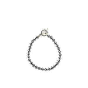 MIKIA Hematite roundel stone bracelet 3