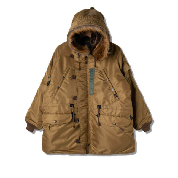 MANASTASH Extra Mile N-3 Field Coat - Tan