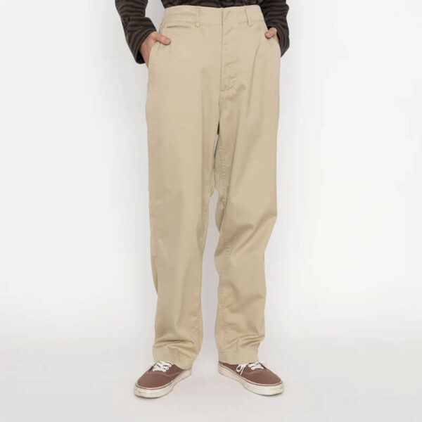 Wide Chino Pants - Beige