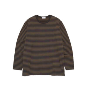 NANAMICA-Coolmax-St-Jersey-LS-Tee-Brown-Charcoal