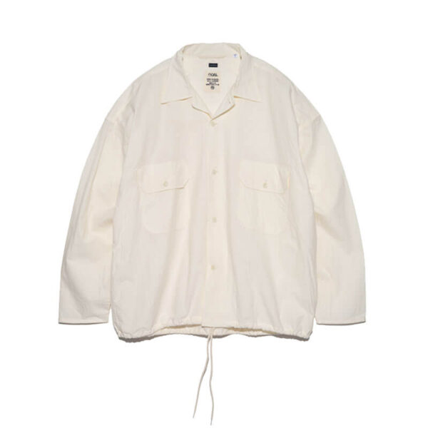 NANAMICA-Cotton-Wool-Deck-Shirt-Natural