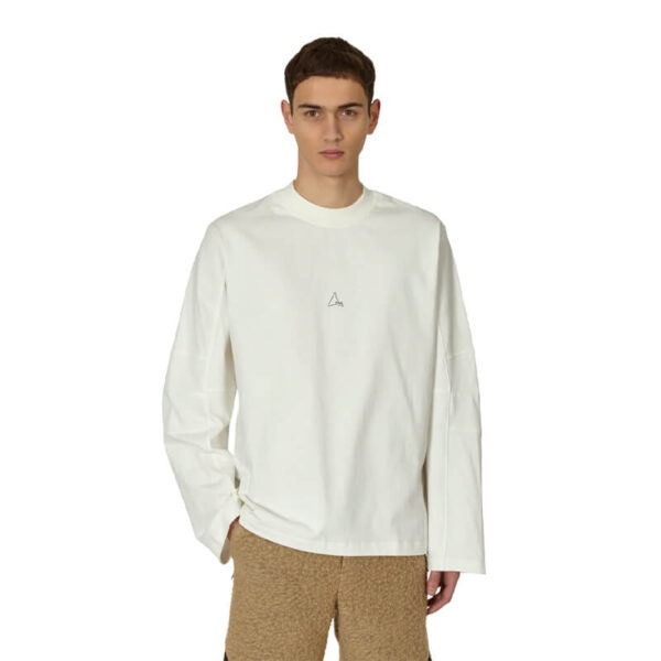 ROA T-Shirt Long Sleeve White1