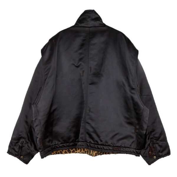 STAND ALONE Distressed Cargo Jacket - Black