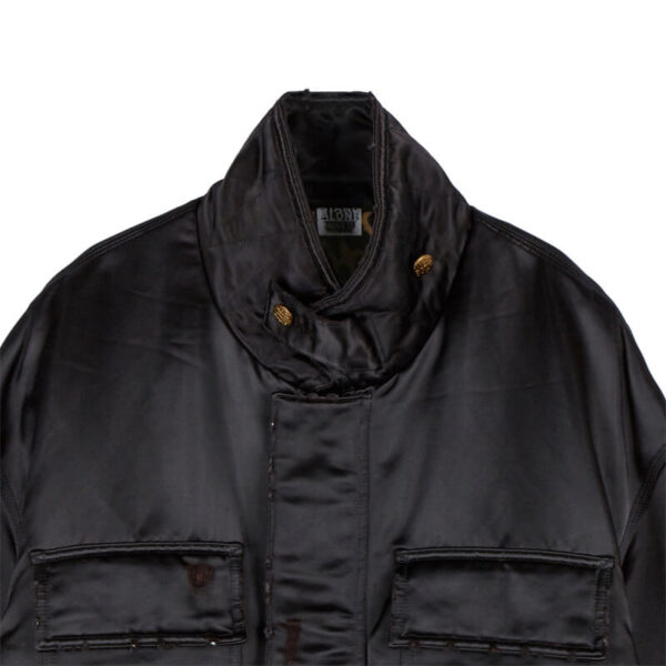 STAND ALONE Distressed Cargo Jacket - Black