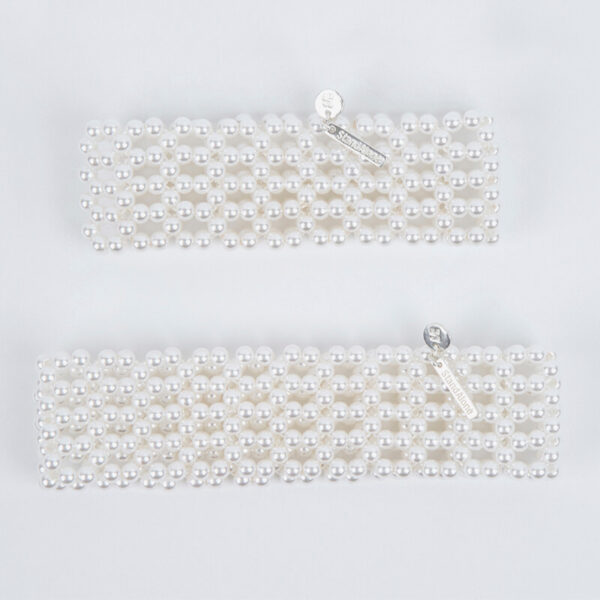 STAND ALONE Faux Pearl Bracelet Set - White