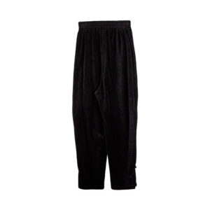 STAND ALONE Velour Track Pant - Black