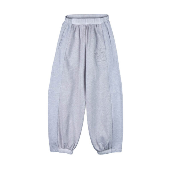 STAND ALONE Wide Panel Sweatpant - Grey Melange