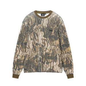 STUSSY Basic Stock LS Thermal - Relic Camo