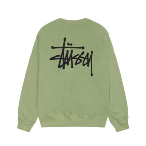 STUSSY Basic Stussy Crew Moss1
