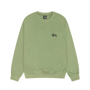 STUSSY Basic Stussy Crew - Moss