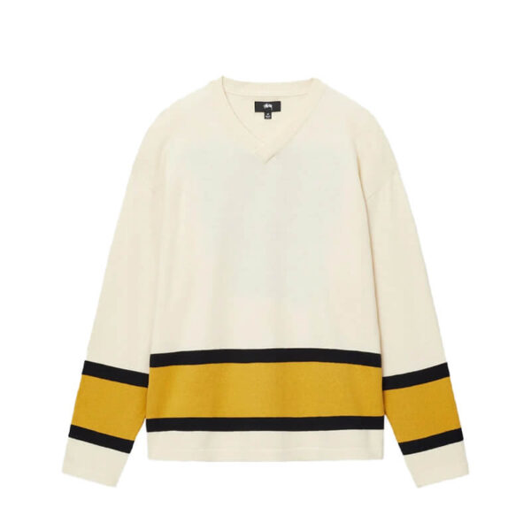 STUSSY Hockey Sweater - Natural