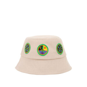 TIME Time Patches Bucket Hat Dark Khaki1