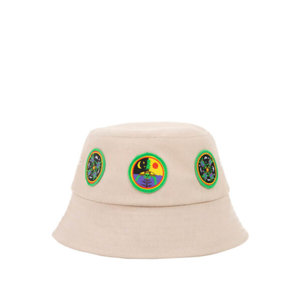 T.I.M.E. Time Patches Bucket Hat - Khaki