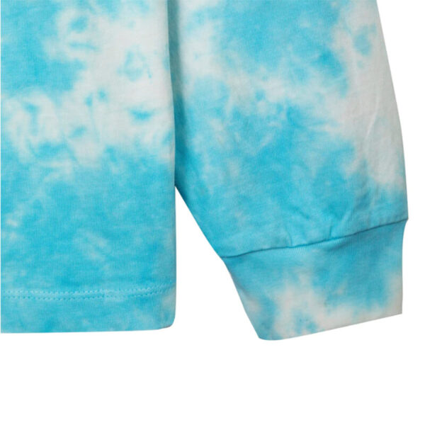 T.I.M.E. Whale Tie Dye LS Tee - Cloud