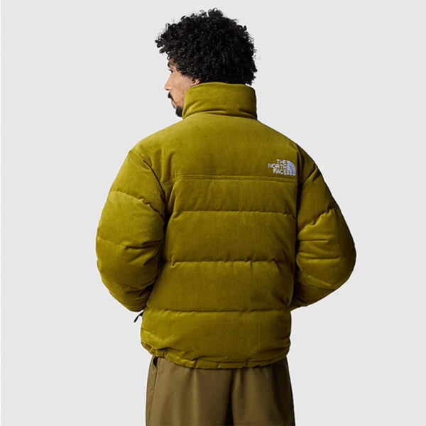 THE NORTH FACE 92 Reversible Nuptse Jacket - Sulphur Moss / Coal Brown