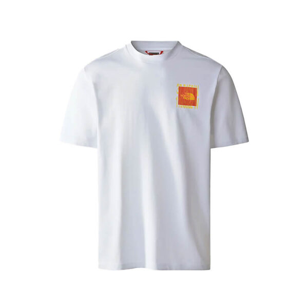 TNF Graphic Tee Box Fit – TNF White1