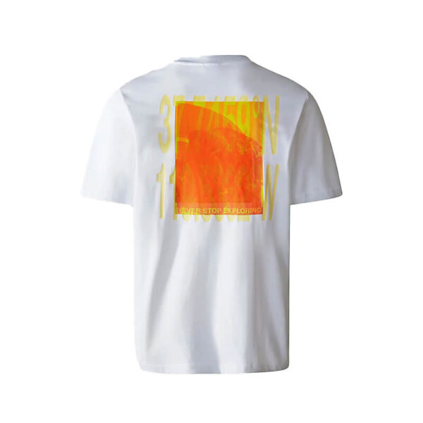 TNF Graphic Tee Box Fit – TNF White2