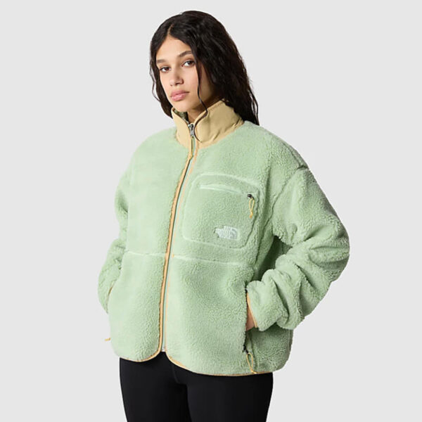 THE NORTH FACE Wmns Extreme Pile Jacket - Misty Sage / Khaki Stone