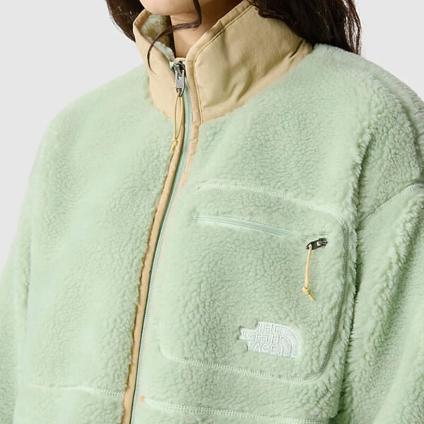 THE NORTH FACE Wmns Extreme Pile Jacket - Misty Sage / Khaki Stone