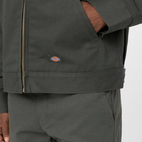 DICKIES Lined Eisenhower Jacket - Olive Green