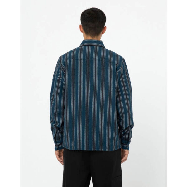 DICKIES Hope Stripe Shirt Western Stripe Dark5