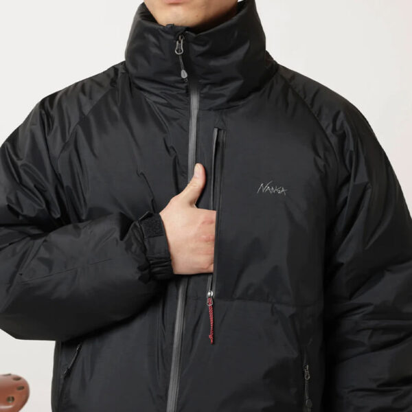 NANGA Aurora Stand Collar Down Jacket - Black