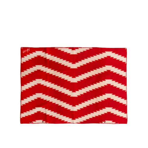NANGA Tribal Folk Blanket - Red