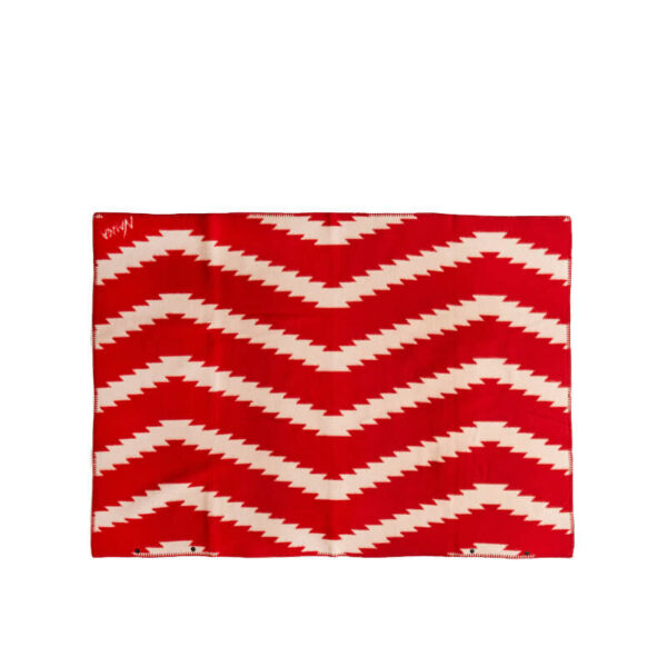 NANGA Tribal Folk Blanket - Red