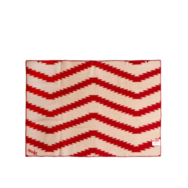 NANGA Tribal Folk Blanket - Red