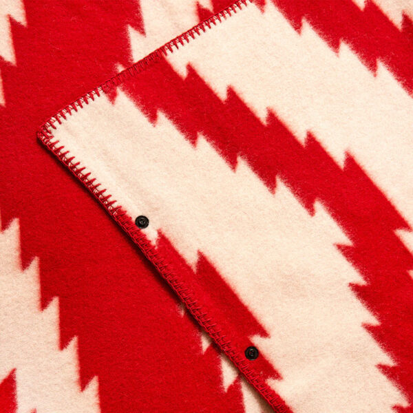NANGA Tribal Folk Blanket - Red