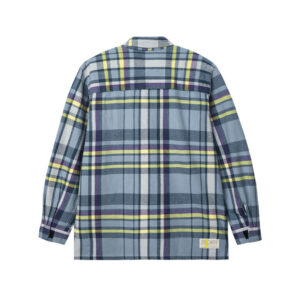 REAL BAD MAN Work Flannel Shirt - Blue