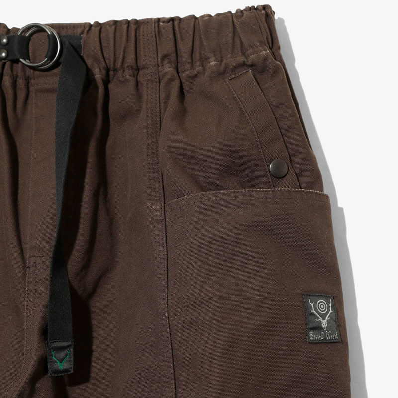Belted C.S. Pant - Brown 11.5oz Cotton Canvas