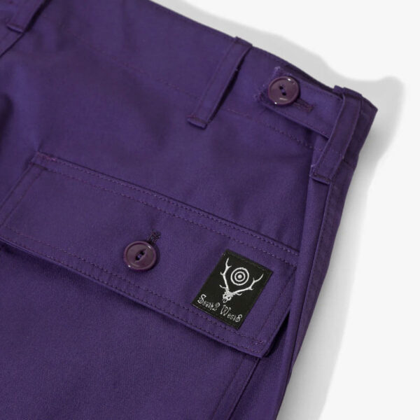 SOUTH2-WEST8-Fatigue-Pant-Purple-Twill