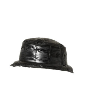 SOUTH2-WEST8-Quilted-Bucket-Hat-Black-Nylon-Ripstop