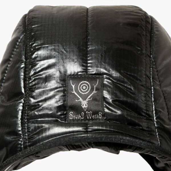 SOUTH2-WEST8-Quilted-Cap-Black-Nylon-Ripstop