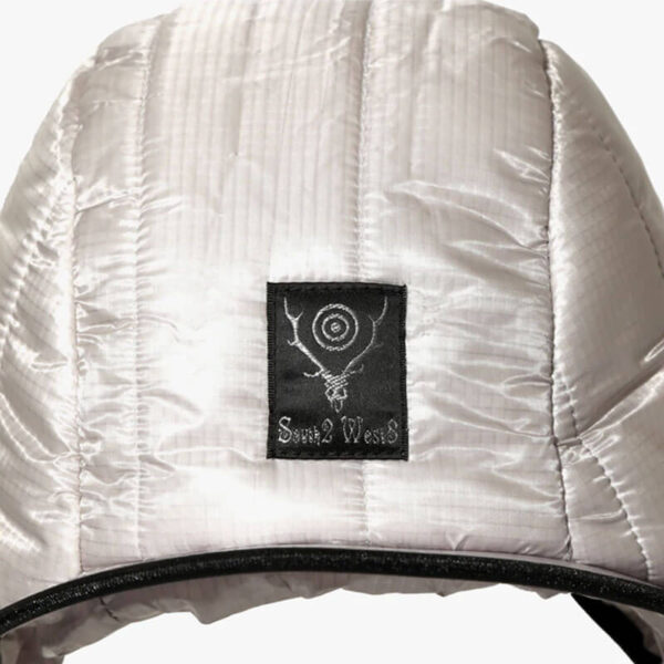 SOUTH2-WEST8-Quilted-Cap-Grey-Nylon-Ripstop