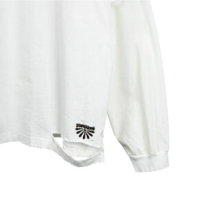 STAND ALONE Layered Look LS Tee White2