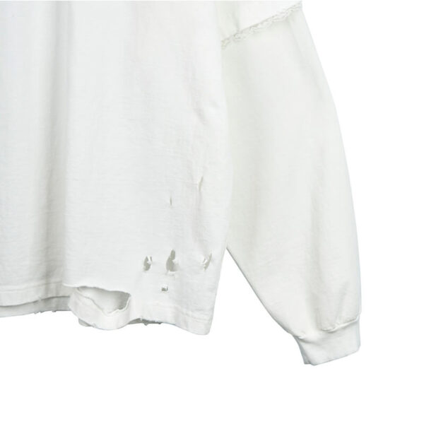 STAND ALONE Layered Look LS Tee White4