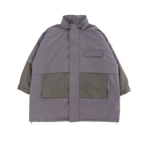 P.A.M. (Perks & Mini) Free Flowing Oversized Coat - Cement