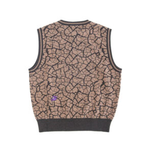 P.A.M. (Perks & Mini) Mudcrack Knitted Vest - Taupe