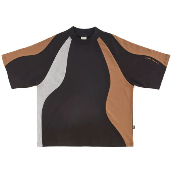 P.A.M. (Perks & Mini) P. World Panel Mock Tee - Multi