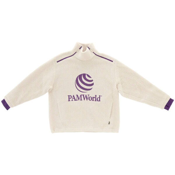 P.A.M. (Perks & Mini) P. World Recycle Sherpa Pullover - Pelican