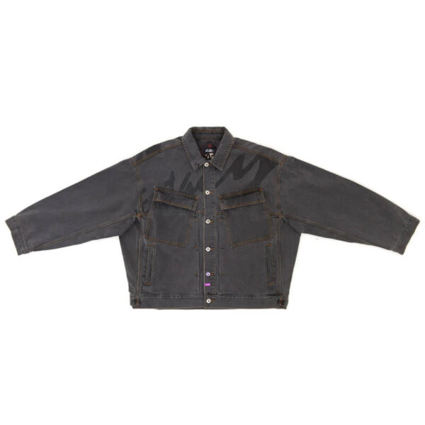 P.A.M. (Perks & Mini) Tides Denim Jacket - Black Sand